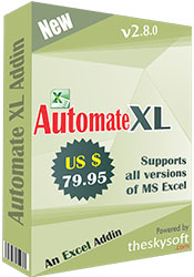 Automate XL : Combination of many useful Excel add-ins